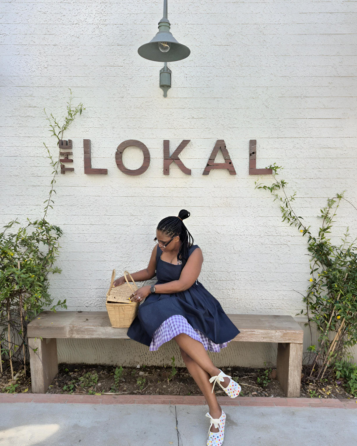 N'weti 2in1 Gingham Dress