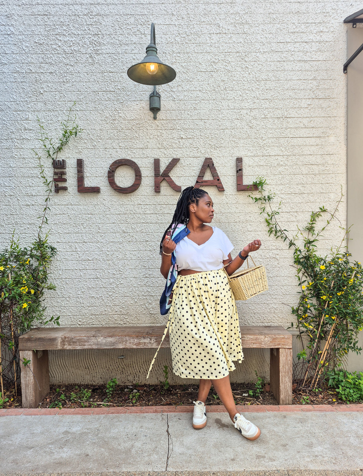 Nkanyezi Maxi drawstring skirt