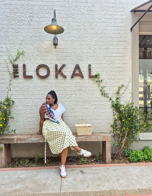 Nkanyezi Maxi drawstring skirt